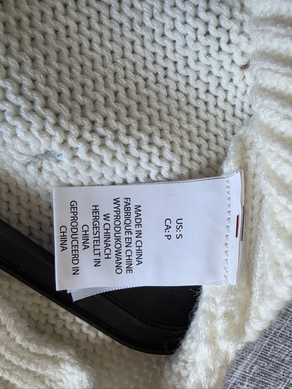 NWOT Rachel Zoe Cream Pink Green Dog Sweater Pom Pom Size Small - Picture 7 of 8